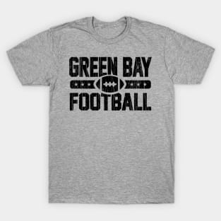 Green Bay Football // Black T-Shirt